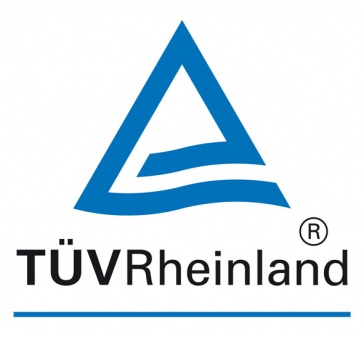 TUV Rheinland inspecteert de gelaste materialen.
