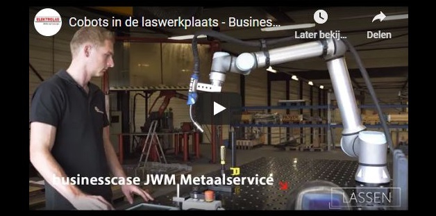 Cobots in de laswerkplaats - Businesscase JWM Metaalservice