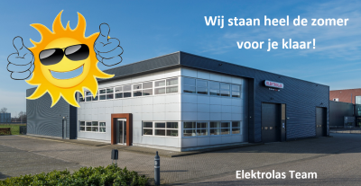 Wij staan heel de zomer voor u klaar!