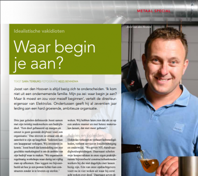 Leuk interview met onze directeur Joost van den Hooven