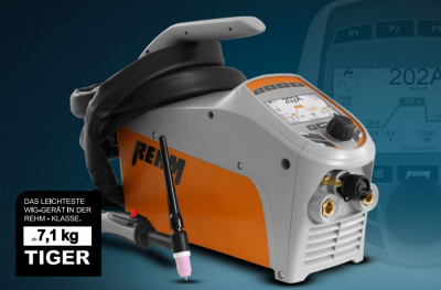 REHM Tiger Digitaal - TIG inverter met las assistent