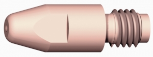 Binzel contacttip M8-1,0  CuCrZr zwaar belastbaar 35mm lengte.