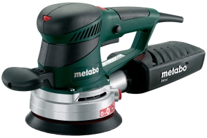 Metabo SXE 450 Excenter schuurmachine Turbo Tec machine Elektronisch regelbaar met Turbo boost  ** LET OP !! REGISTREER UW PRODUCT OP WWW.METABO.NL VOOR 3 JAAR GARANTIE **