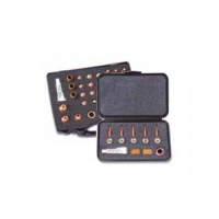 Hypertherm starters Kit T45V met daar in:  Elektrode, snijtips, swirl ring en een mondstuk.