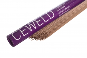 CuZn40F Hardsoldeer 2,4mm p/kg Verpakt per 1,25kg