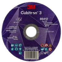 3M™ Cubitron™ III doorslijpschijf, 90230, 60+, T41, 75 mm x 1 mm x 6,35 mm