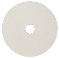 Cibo viltwiel 150x5 asgat 25,4mm.   vilt-polijstschijf