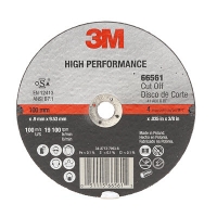 3M High Performance Doorslijpschijf T41,  115 mm x 1.6 mm x 22 mm, staal