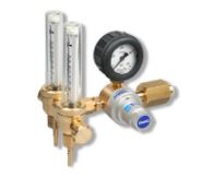 Reduceer Elga Formeer reduceer met 2 flowbuizen en inhoudsmanometer 2-30l/min.