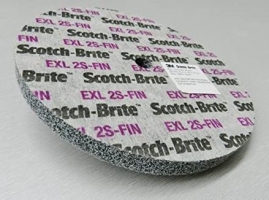 Scotch-Brite Unitized Wiel XL-UW, grijs,  125 mm x 12 mm x 12 mm, 2S FIN