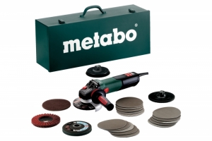 Metabo WEV 15-125 Quick kleine haakse slijper Inox Set