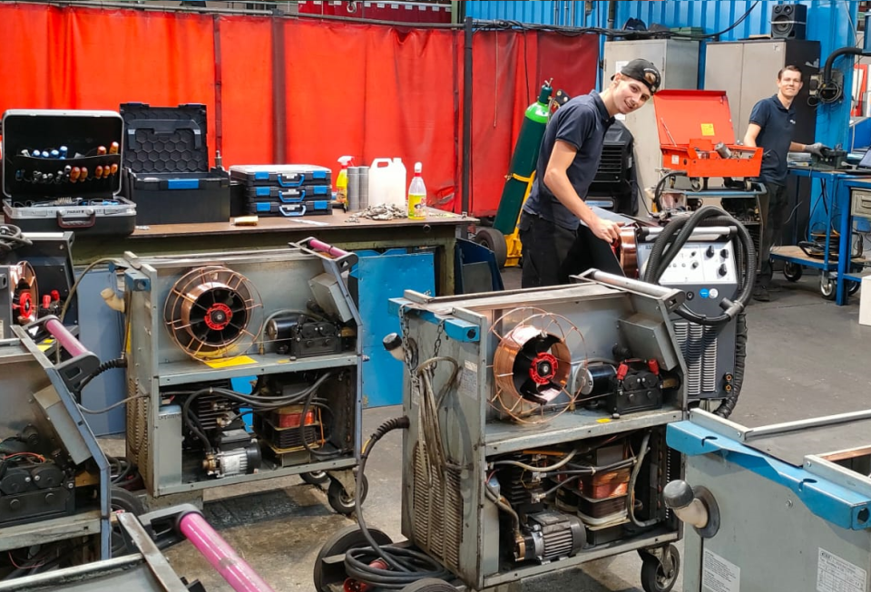 verificatie-lasapparatuur